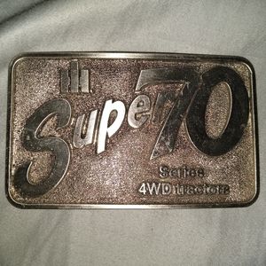 Vintage Super 70 IH International Harvester buckle